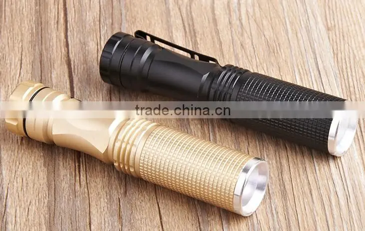 5W waterproof shockproof led aluminum flashlight