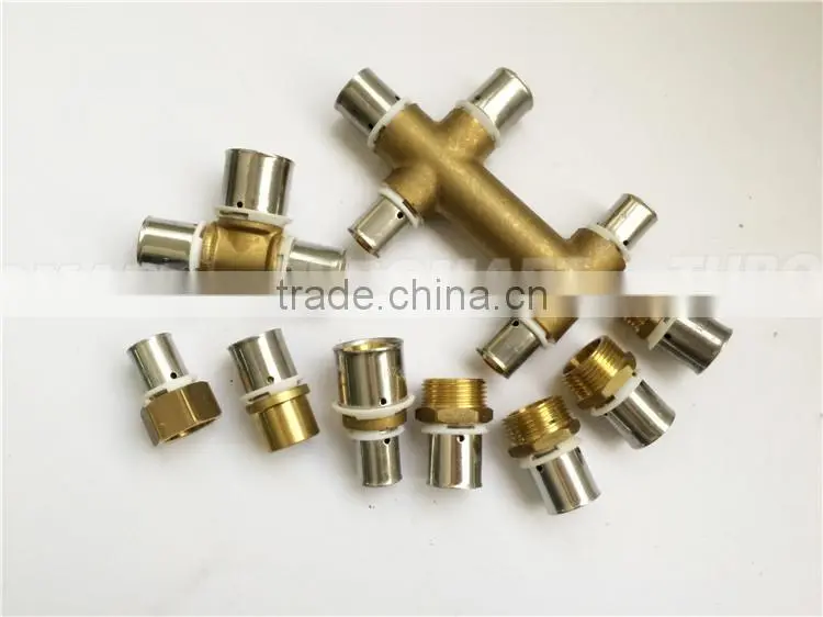 high quality brass press fitting