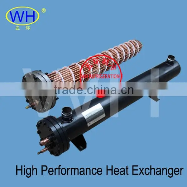 Copper tube Shell and tube type heat exchanger