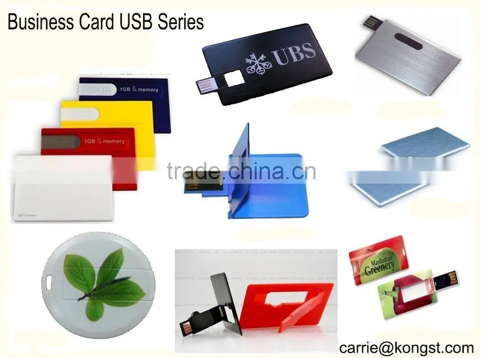 Kongst promotional item 2.0 custom usb business card