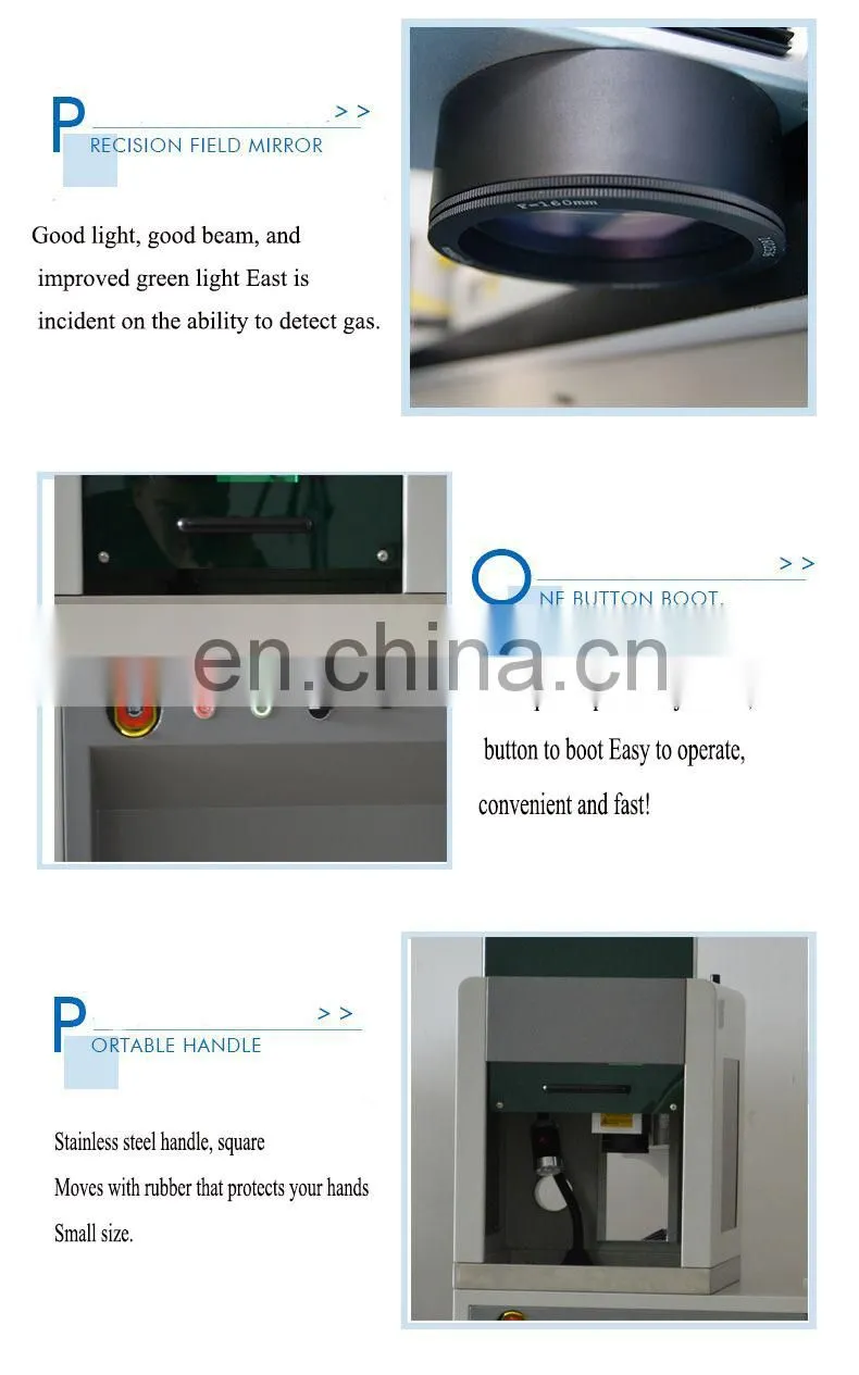 Fiber laser 3d laser printer for stainless steel metal plate silver gold fiber laser marking machine price