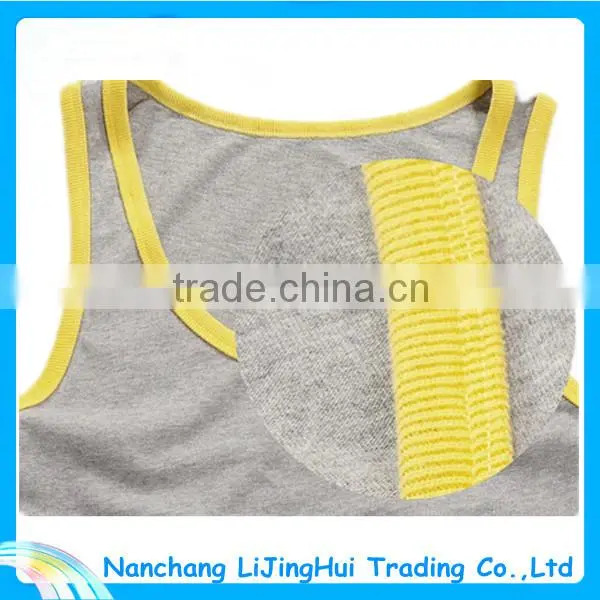 2015 hot sale new design custom 100 cotton tank top
