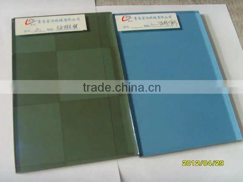 4-6mm Reflective Gray Glass with CE and ISO9001