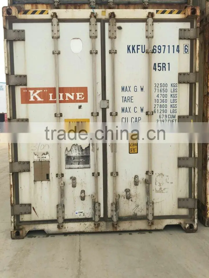 Used 40ft Reefer container for sale from China