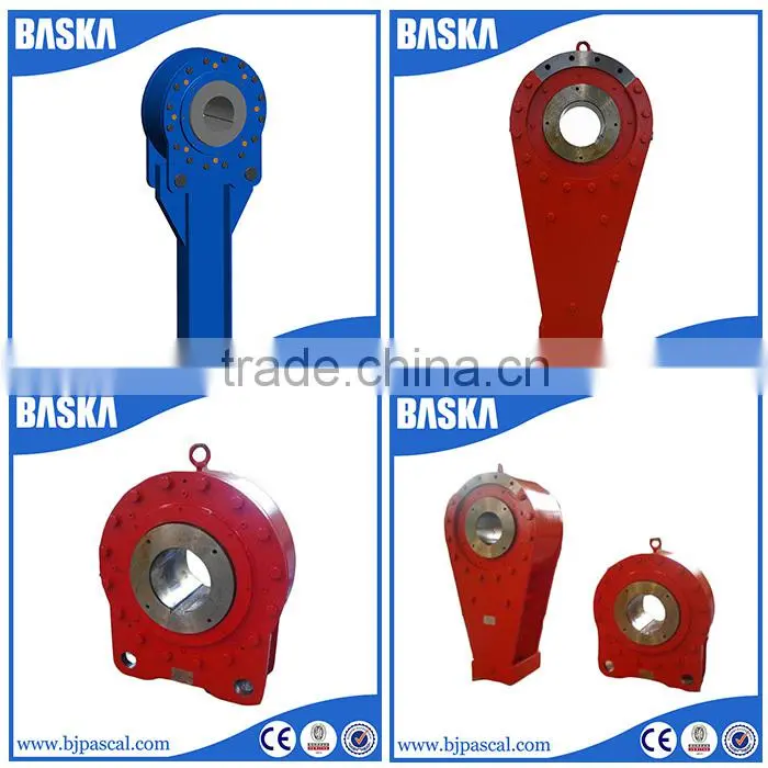 Wholesale china products shaft mounted gear box with bearing backstop