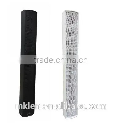 Le406, trade assurance, aluminum case, passive full range column loudspeaker, professional speaker