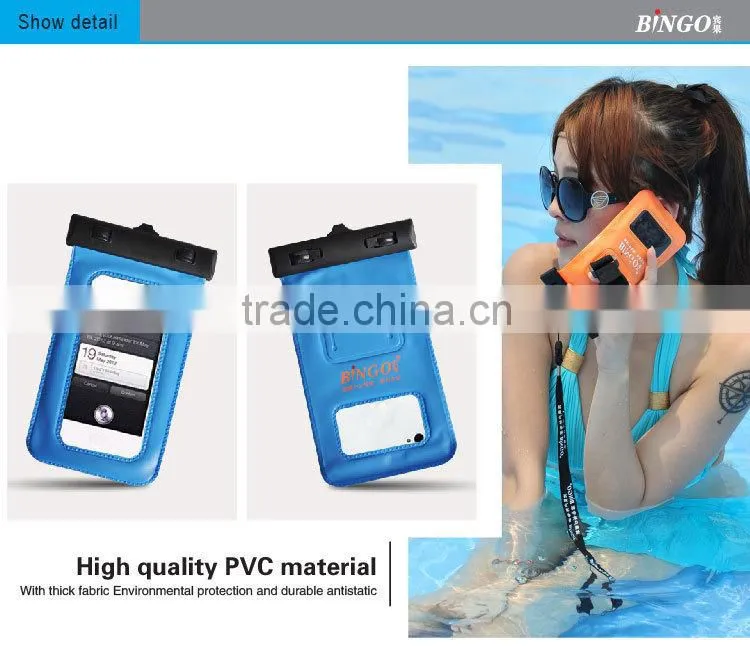 smartphone accessory pvc waterproof bag case
