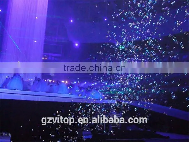 Remote control special effect machine 60w small bubble machine / stage machine