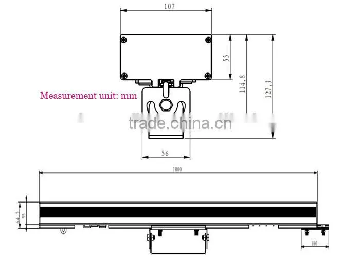 ACS 4*40 led pixel wash bar, Led wall wash light, Led pixel controlled Bar for sale