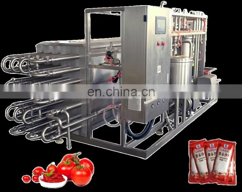Factory Genyond Small tomato paste ketchup chill pepper sauce fruit jam making machine production line processing plant