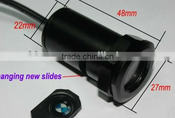 slides changeable,projection led car logo