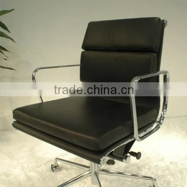 Master desingn black leather office chair