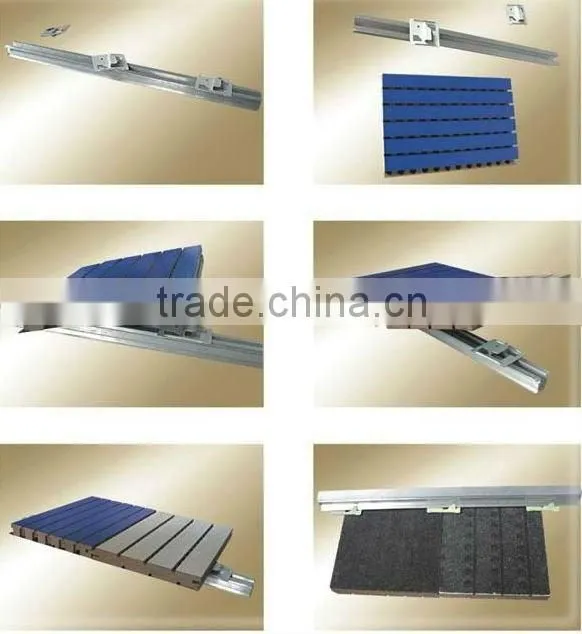 composite acoustic panel for studio fireproof acoustic board