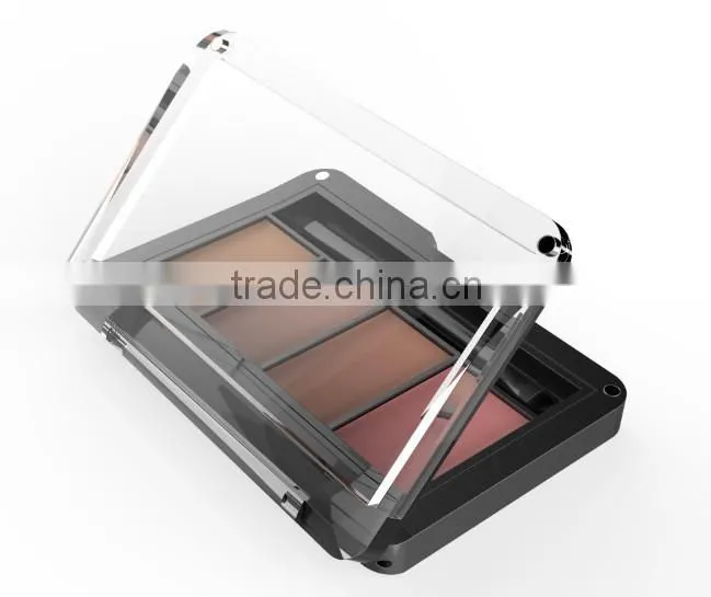 empty magnet compact powder case,makeup packaging