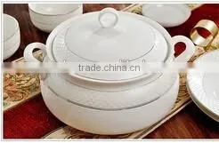 56 pcs customized dinner plates for restaurants