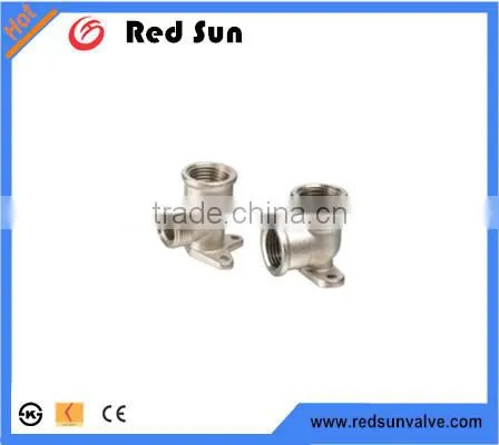 HR7120 factory manufacture forged brass water ppr/pvc pipe wallplate plumbing fittings