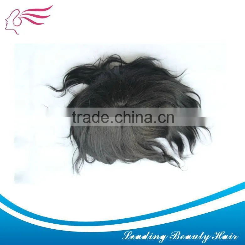 Natural color synthetic hair curly color ring