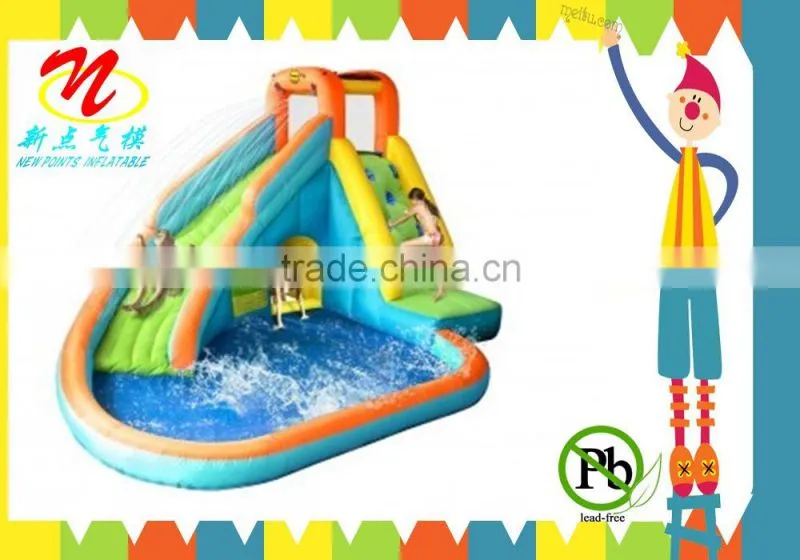 Play sets and playground equipment inflatable pool water slides