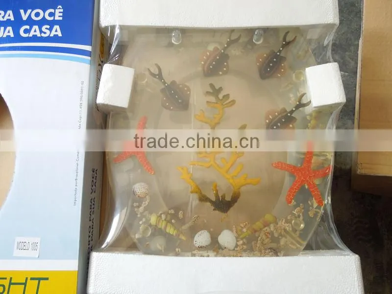 Popular exotic resin toilet seat cover