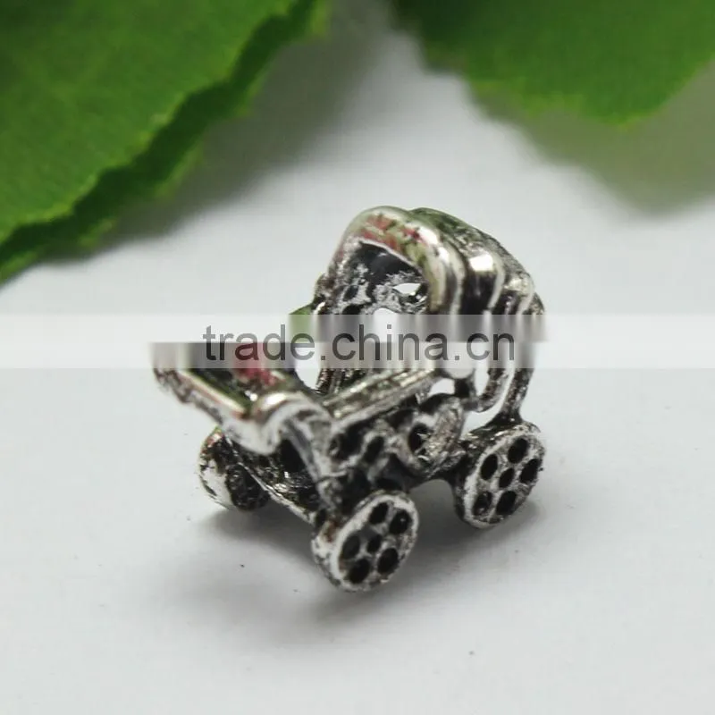 Pdora Jewelry Accessories, Cradle Shape Hole Beads Zinc Alloy Material