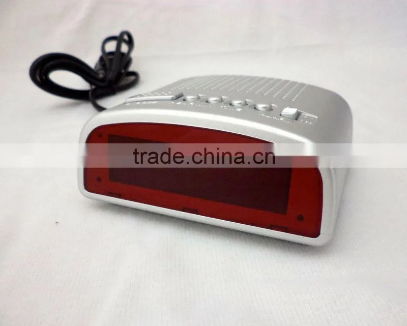 Best Price Portable Desktop Red LED Alarm Clock