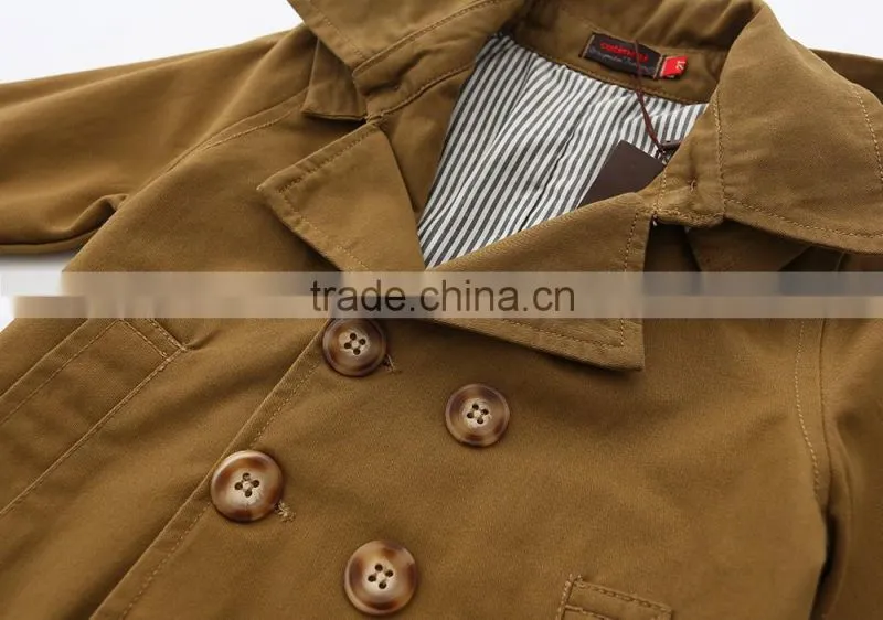 2016 european style children clothes boys coat high quality autumn and winter kids overcoat