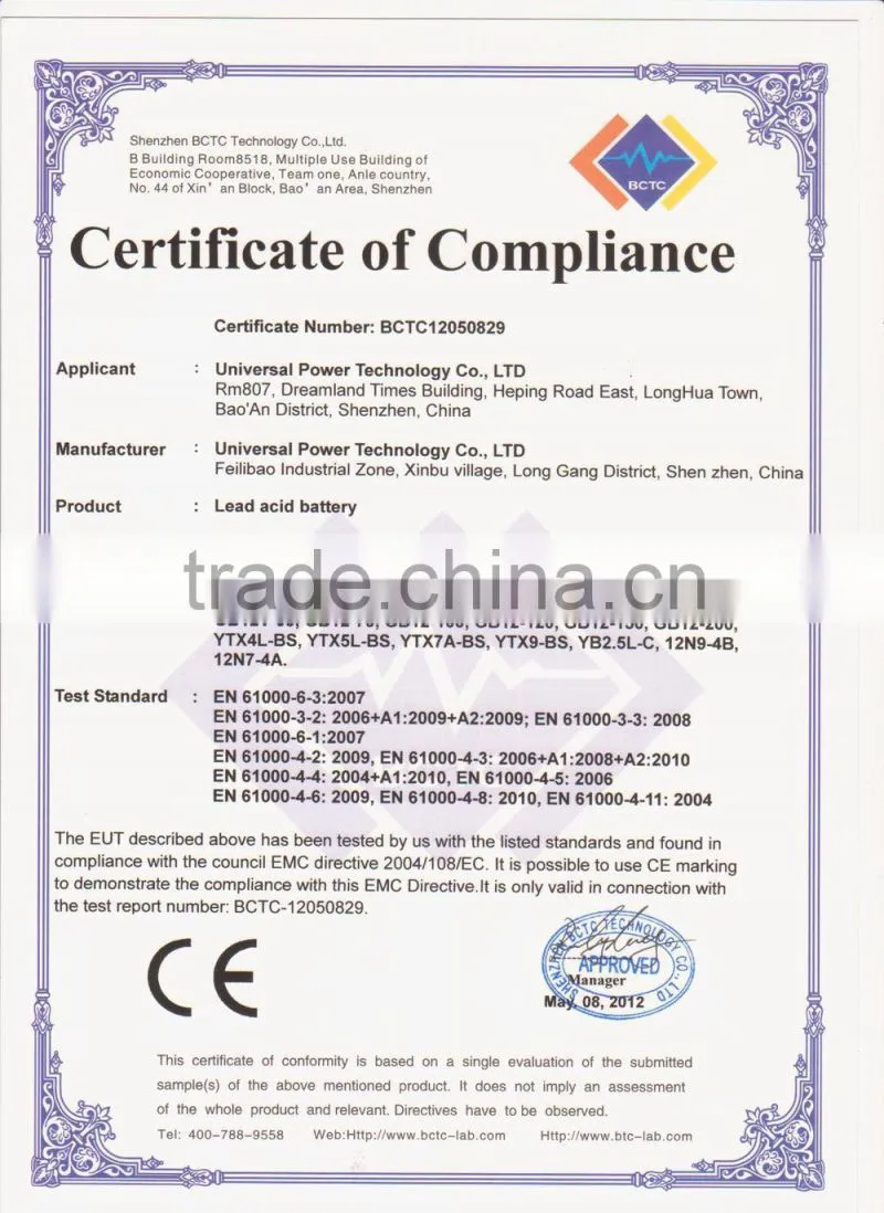 12v 60ah car battery