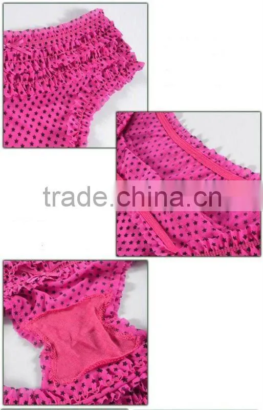 Newest fashional hot sexy layered transparent panties women 6000