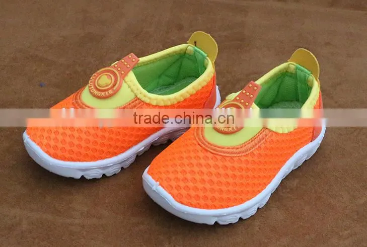 Korean children's candy colored casual shoes Non slip breathable children's shoes