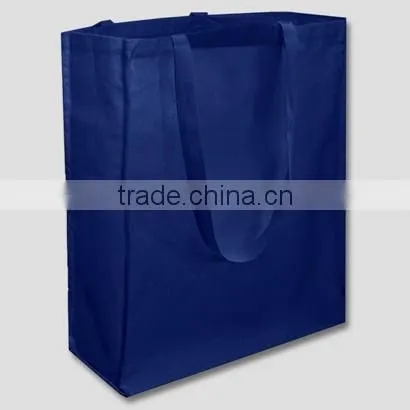 2016 Natural/Bright Blue Jute Gift Bags