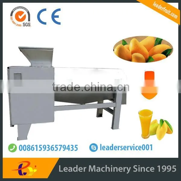 Leader excellent performance mango peeling and pulping machine for juice