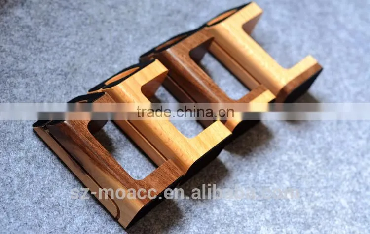 2015 new design Wood Grain stand Charger Holder For Apple Watch