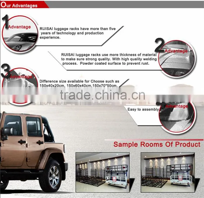 China manufacturer durable used hitch cargo carrier