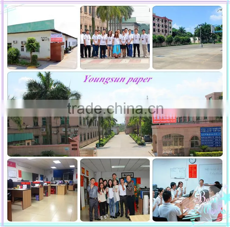Recycled mixed pulp manila board ,white paper with gery back paper factory/mill /manufacturer in China