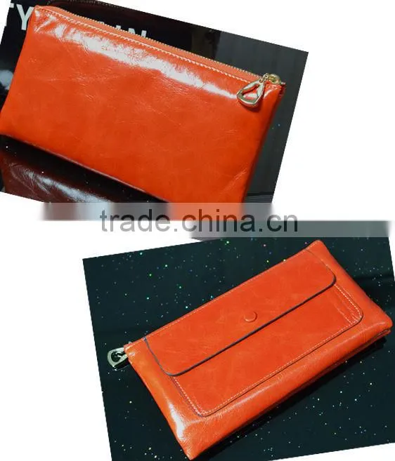 Hot Selling leather purse for ladies made in China