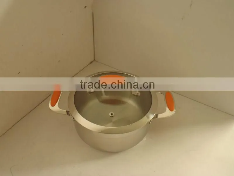 18/8 Stainless Steel Casserole for Home use suitable for Induction