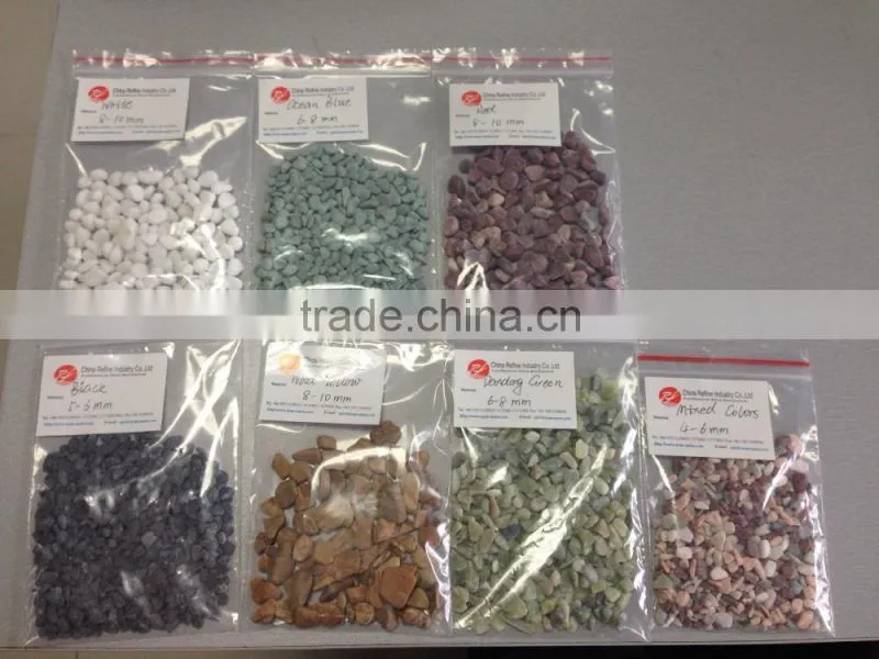 Snow white garden pebbles wholesale