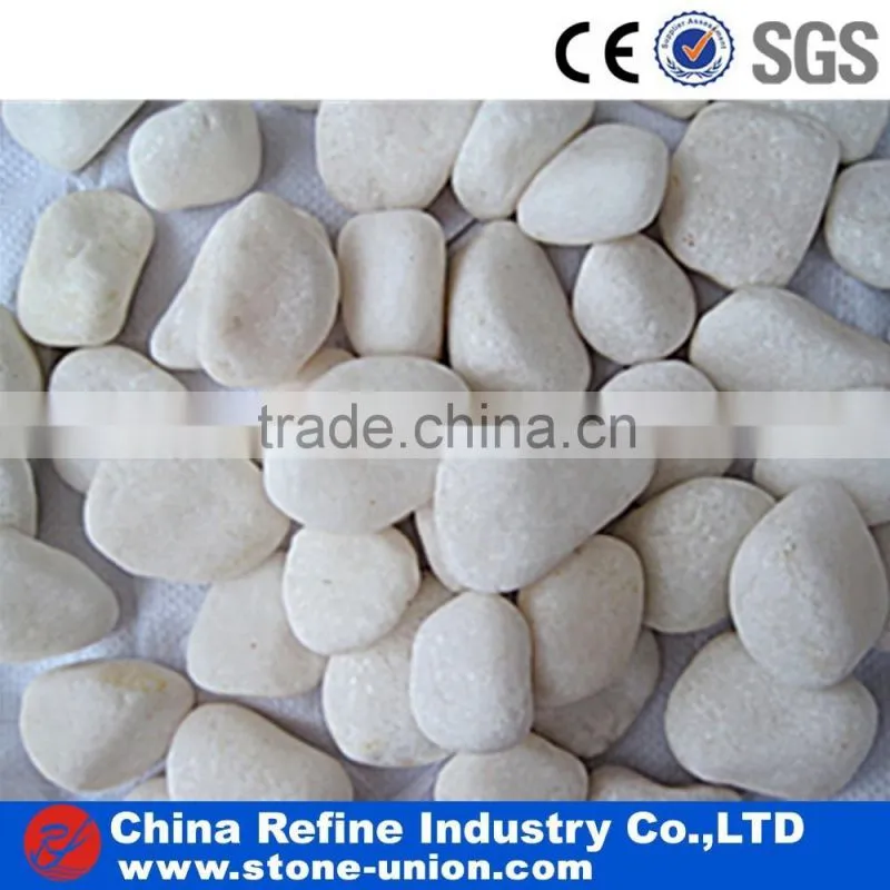 mixed color river pebble unpolished