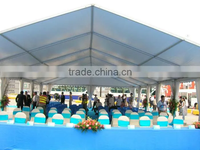 Best-Selling clear span tent with inner rolled PVC windows