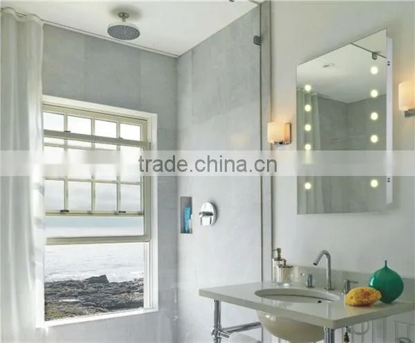 modern pratcial plain home decoration bathroom vanity LED mirror