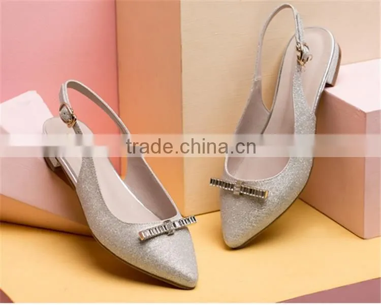 Plastic fashion flat summer sandals 2014 for women latest ladies flat sandals made in China XT-DA0750