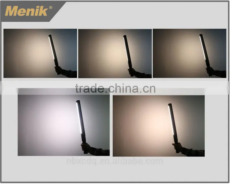 STL-18W LED Bi-color motes wand studio light , video tube light,portable lighting