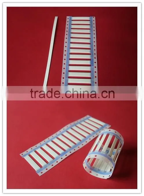 High flame retardance VW-1 permanent identification polyolefin cable marker sleeve /cable marker tags