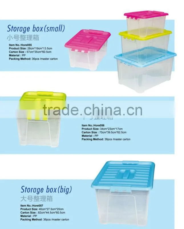 plastic storage box promotion box
