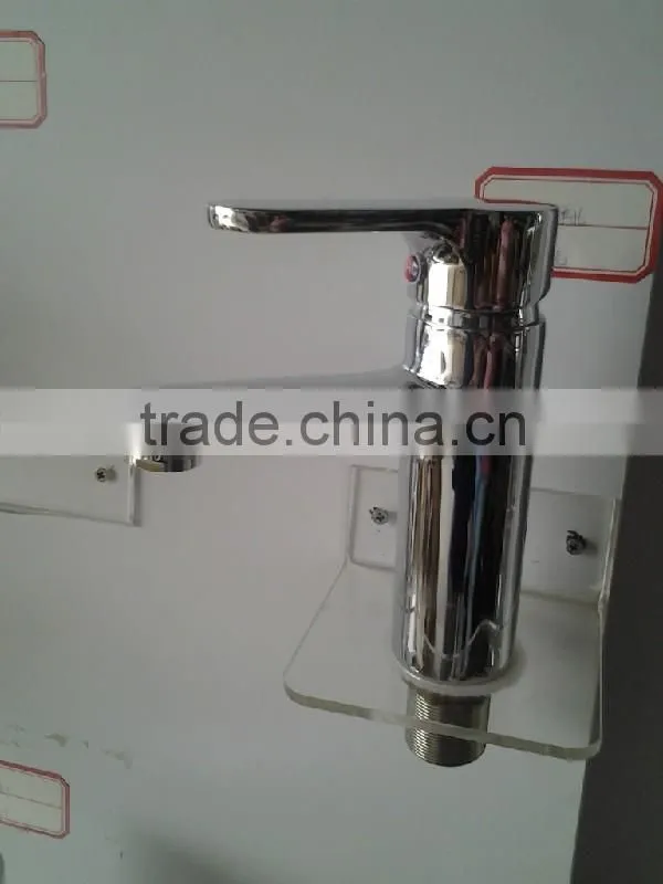 Single Handle Brass Mixer Faucet with Column Style/basin water tap