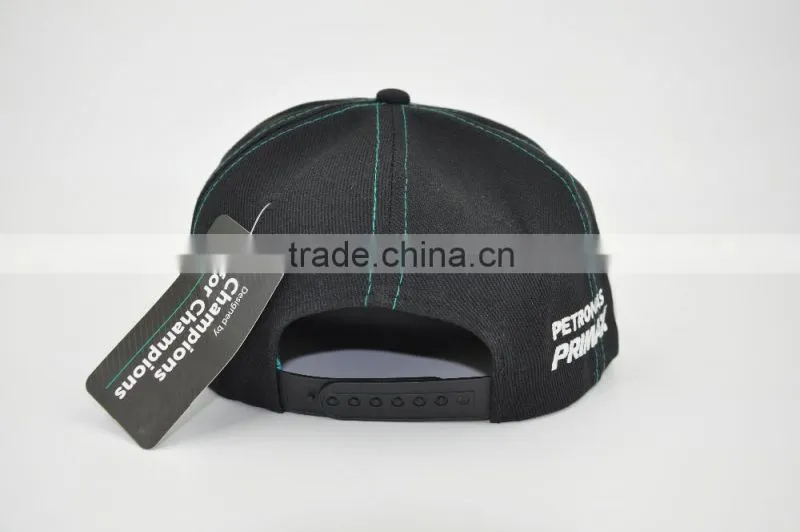 Trade Assurance Rock Roll Style Embroidered Unisex Adjustable Fitted Hip-Hop Customize Plain Snapback Cap Hippie Hat