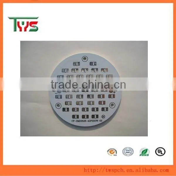 1w led aluminum base pcb single layer aluminum pcb for led tube