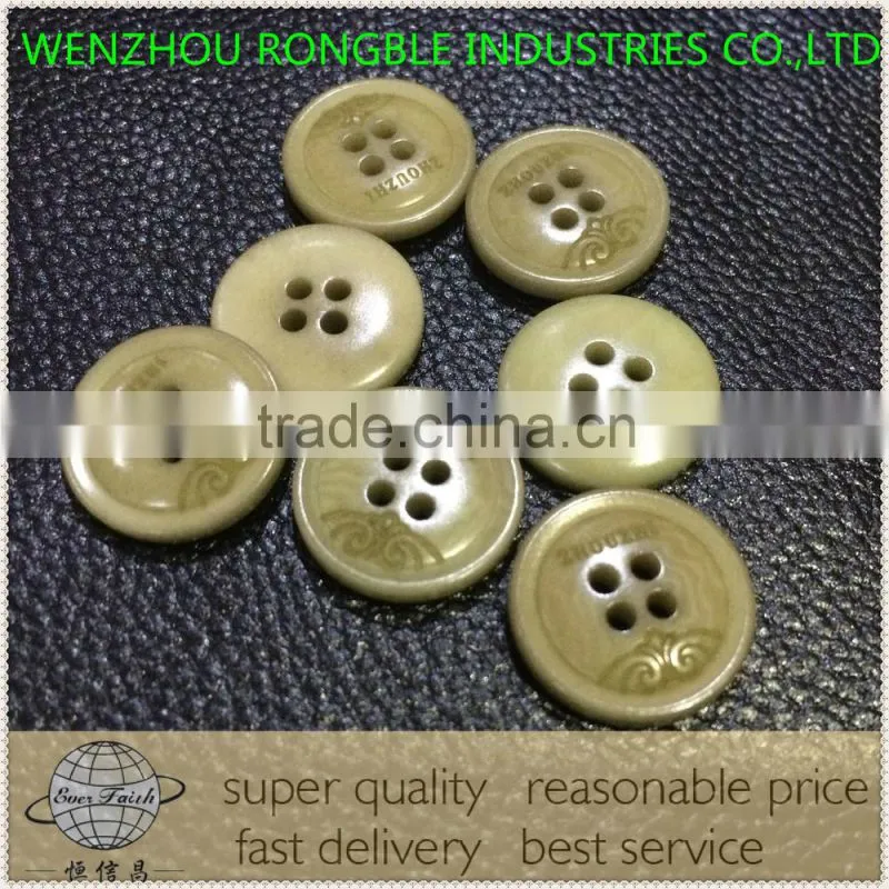 natural 4 holes corozo buttons of garment accessories 004