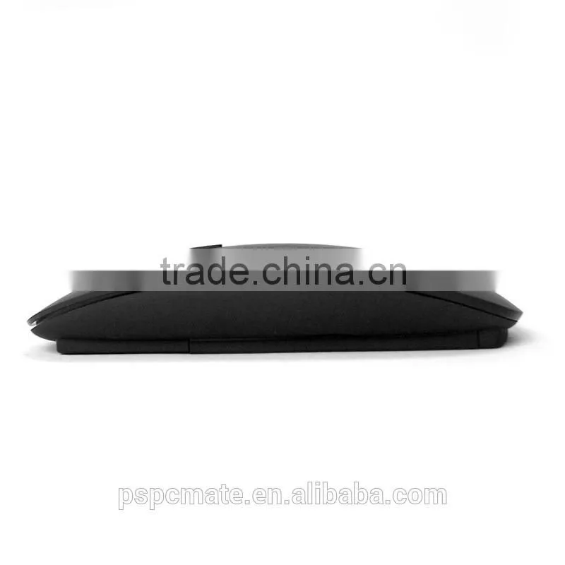 WIRELESS MOUSE ULTRA THIN OPTICAL USB CORELESS MOUSE(Black rubber finish)