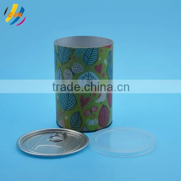 Hot sale easy open paper can wholesale